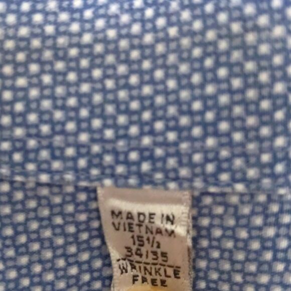 Men's Bundle Lot of 4 Long Sleeve Dress Shirts Medium Chaps Joseph Abboud - Picture 14 of 16